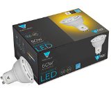Triangle Bulbs T95031-6 6 pack - LED 6-Watt Dimmable GU10 MR16 38 High Power 50W Equivalent Warm White Light Bulbs UL Listed Energy star certified 6 pack