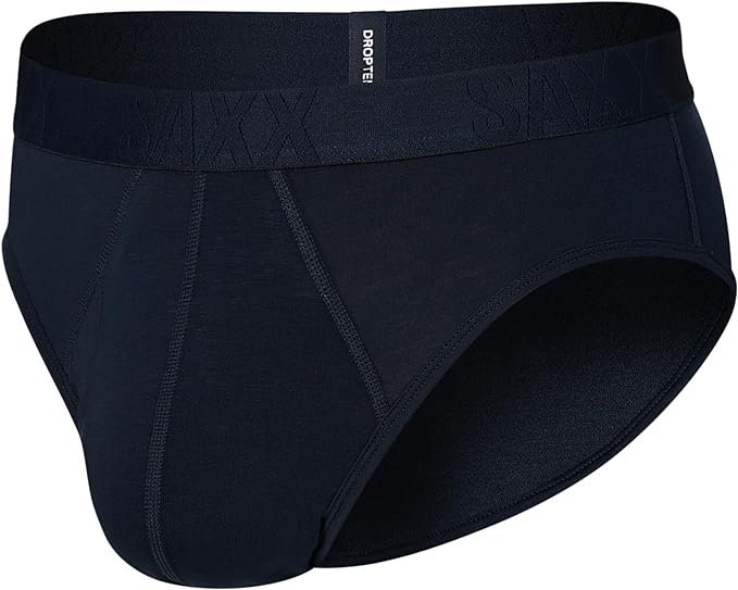 SAXX Men's Underwear - Droptemp Cooling Cotton Brief Fly with Built-in Pouch Support - Underwear for Men