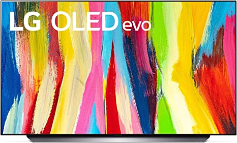 LG OLED Evo C2 Series 48” Alexa Built-in 4k Smart TV (3840 x 2160), 120Hz Refresh Rate, AI-Powered 4K, Dolby Cinema, WiSA Ready, Cloud Gaming, (OLED48C2, 2022)