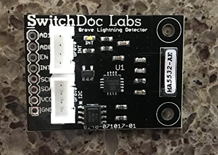 SwitchDoc Labs The Thunder Board - I2C Lightning Detector with Grove Connectors