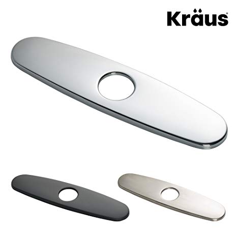 Kraus Kitchen Faucet 10” Deck Plate in Chrome