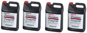Robinair 13204 Premium High Vacuum Pump Oil - 4- one gallon jugs