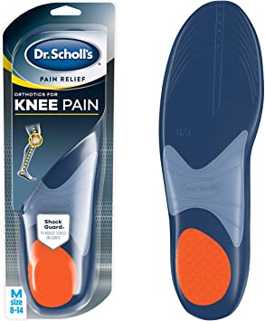 Dr. Scholl's Knee Pain Orthotics for Men Shoe Size 8-14