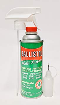 Ballistol Multi-Purpose Lube Cleaner Protectant 16 Ounce w/Sprayer   Drip Bottle