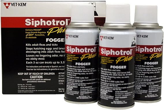 Vet Kem Siphotrol Plus Fogger, 9-Ounce