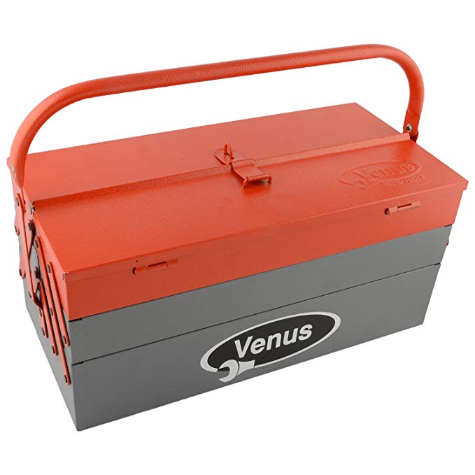 Venus AMT22 Metal Tool Box (Red)
