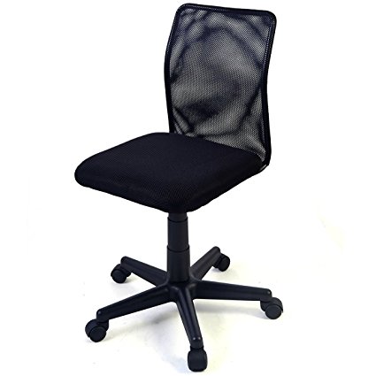Tangkula Mid-back Adjustable Ergonomic Mesh Swivel Durable Office Chair
