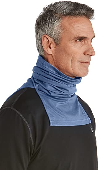 Coolibar UPF 50  Men's Women's Key West Sun Neck Gaiter - Sun Protective