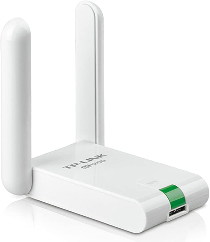 TP-Link AC1200 T4UH 867Mbps (5GHz) 300Mbps (2.4GHz) High Gain Wireless Dual Band USB 3.0 Adaptor White (V1.0R)