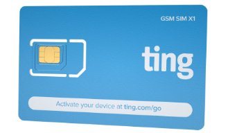 Ting GSM SIM card - No contract Universal SIM Nationwide coverage Only pay for what you use