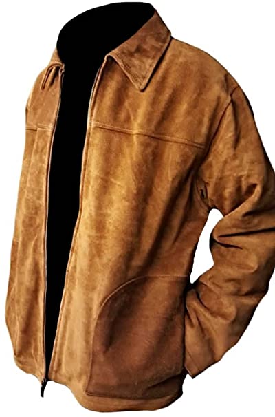 Classyak Men's Fashion Stylish Suede Leather Jacket