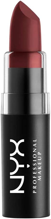 NYX Professional Makeup Matte Lipstick, Dark Era 0.159 Ounce, 1 Count