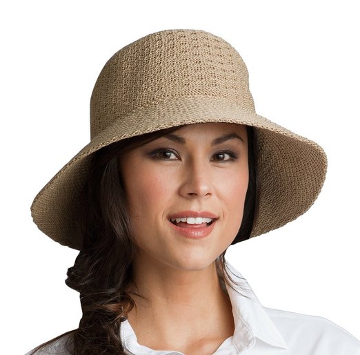 Coolibar UPF 50  Women's Marina Sun Hat - Sun Protective