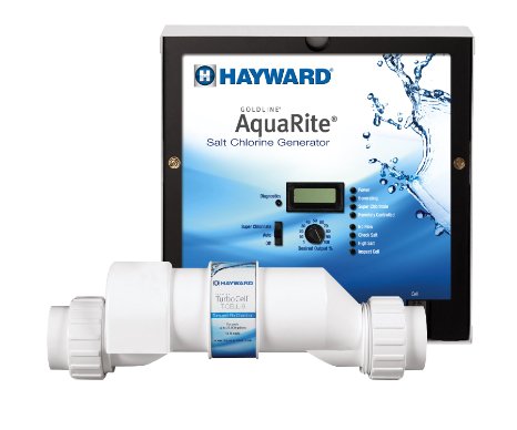 Hayward AQR9 Goldline AquaRite Electronic Salt Pool Chlorinator Control Box Complete with 25000-Gallon Cell