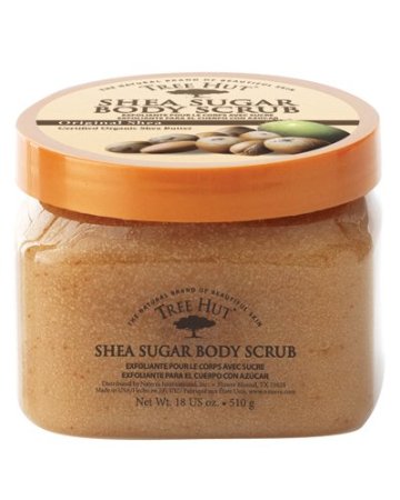 Tree Hut Shea Sugar Body Scrub - Almond and Honey 18 OZ