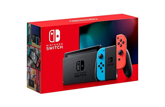 Nintendo Switch (Neon Blue/Red) [new look packaging]