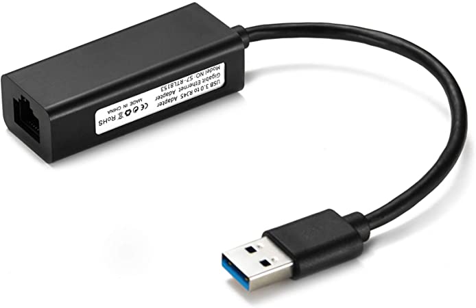 ANRANK USB 3.0 to Gigabit Ethernet Network Adapter 1000Mbps for MacBook Air/PC Laptop