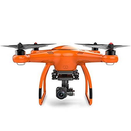 Autel X-Star Premium Camera Drone With 4K HD Live Video Camera & Carry Case Including 64GB Memory Card (Orange) by Autel