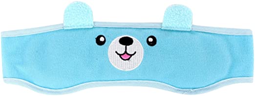Kids Gel Cold & Hot Pack with Embroidery Bear, Boo Boo Buddy Ice Pack for Kids, Injuries, Headache, Pain Relief - Heat & Ice Therapy, Freezer and Microwave Safe