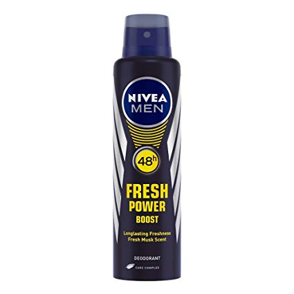 Nivea Men Fresh Power Boost Deodorant, 150ml