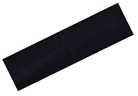 Yoga Soft Stretch Cotton Headband Small - Black 12 pack