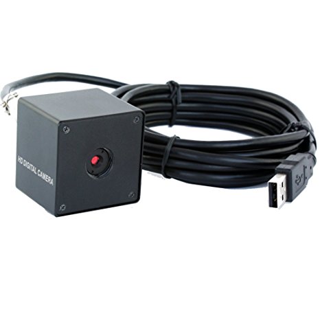 ELP Black Mini Box 5megapixel 30degree Pc Usb Camera with Ov5640 Image Sensor for Laptop Pc