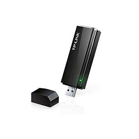 TP-LINK Archer T4U AC1200 1200 Mbps Dual Band Wireless USB 3.0 Adapter with USB Extension Cable for Flexible Deployment (Supports Windows XP/7/8/10/Vista, Mac, Linux)