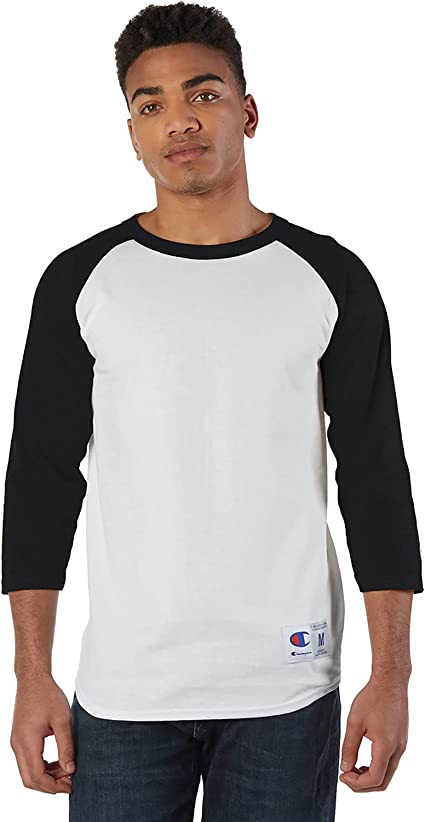 Champion Men's Raglan Baseball T-Shirt