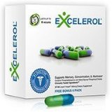 Brain Supplement-Excelerol 90 1 Bestselling Brain Pill -Maximum Strength Memory Supplement Supports Memory Concentration Focus and Alertness