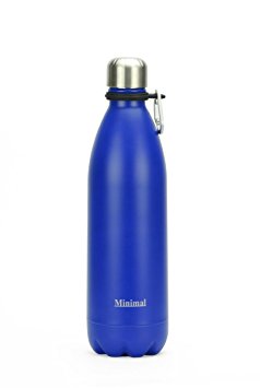 Minimal Stainless Steel Insulated Water Bottle