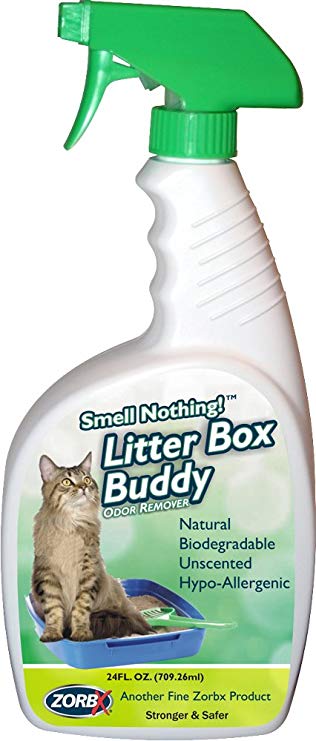 ZORBX Cat Litter Box Buddy Odor Remover