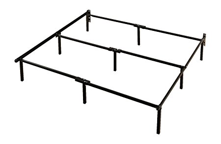 Zinus 12 Inch Compack Bed Frame / For Box Spring & Mattress Sets / Extra High / Bed Risers not needed, Cal King