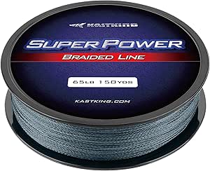 KastKing SuperPower Braided Fishing Line - Abrasion Resistant Braided Lines – Incredible Superline – Zero Stretch – Smaller Diameter – A Must-Have!