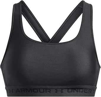 Under Armour Damen Crossback Mid Heather Bra Sport Bras (1er Pack)