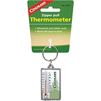 Coghlan's Zipper Pull Thermometer