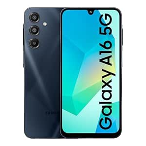 Samsung Galaxy A16 5G (Blue Black, 8GB RAM, 128GB Storage) | Super AMOLED | 50MP Triple Camera with Ultra Wide Lens | 6 OS & 6 Years Security Updates | IP54 | Tap & Pay | 5000mAh