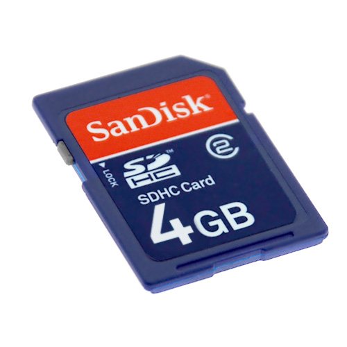 4GB SDHC (Secure Digital HC) Card Sandisk SDSDB-4096 (BUB-S)