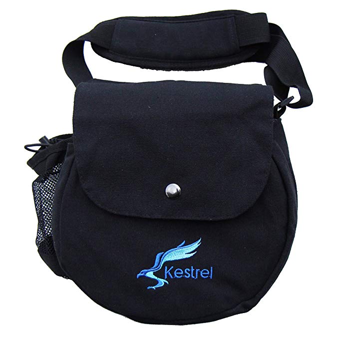 Kestrel Disc Golf Bag | Fits 6-10 Discs   Bottle | for Beginner and Advanced Disc Golf Players | Extremely Durable Canvas | Disc Golf Bag Set | Small Disk Golf Bag
