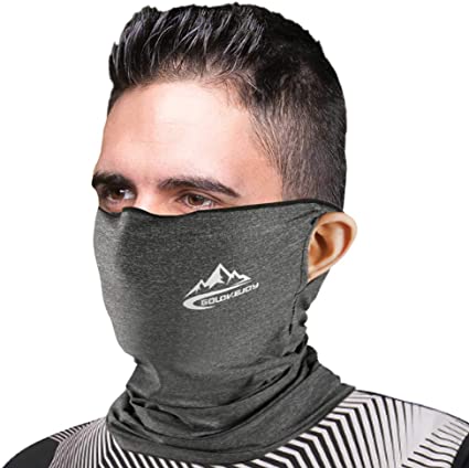 Neck Gaiter Face Mask Reusable Reusable Washable Cloth Bandanas Women Men Neck Gaiter Cover Balaclava Scarf