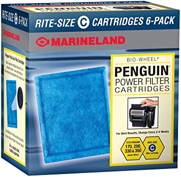 Marineland Rite-Size Cartridge Refills (18-Pack, C - Blue)