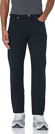 Amazon Essentials Men's Standard Straight-fit 5-Pocket Stretch Twill Pant