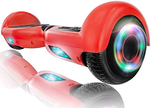XPRIT Hoverboard w/Bluetooth Speaker (Red)