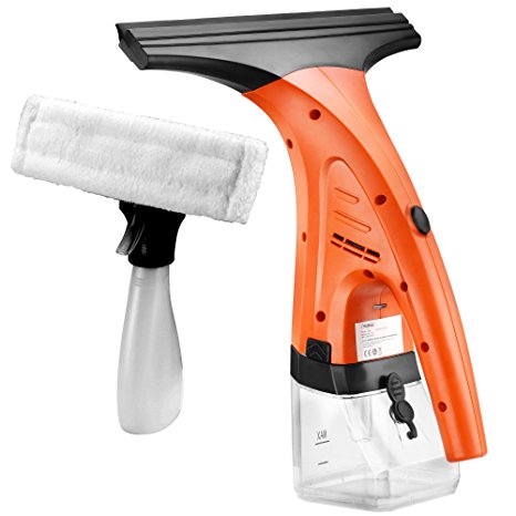 VonHaus Window Vac - Window Cleaning Vacuum Kit   Spray Bottle & Microfibre Pad