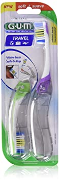 Travel Folding Soft Toothbrush (2 Pack)