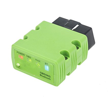 Ideashop KW902 Bluetooth Wireless Car OBD II Auto Diagnostic Interface OBD 2 Scanner Scan Tool Code Reader (Green)