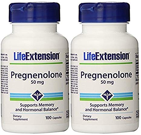 Life Extension Pregnenolone 50 Mg (100 x 2)