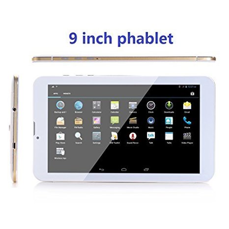2016 Newest 9" inch 3G sim card phone call tablet/Google android 4.4 Touch Screen Capacitive Mid,Dual Camera GPS WIFI Bluetooth, G Sensor Flash 11