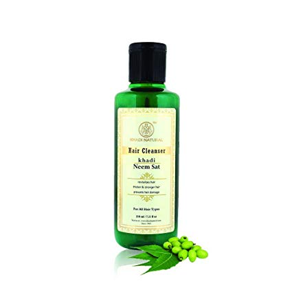 Khadi Natural Neem Sat Herbal Shampoo - 210ml