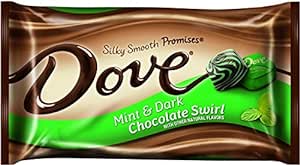 Dove Dark Chocolate Mint Swirl Promises Bag, 8.5 Ounce