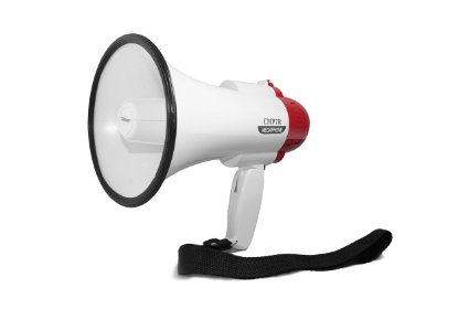 Clever Pro CMP7R Megaphone/Bullhorn with Siren and Recorder